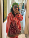 The Duster - Two Toned Pinks nd' Green