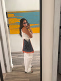 The Duster - Two Toned Pink nd' Cream